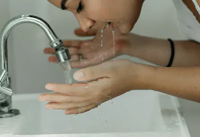 Skincare Device in Use